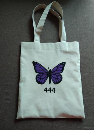 Шоппер, бабочка 🦋/еко сумка/торба
