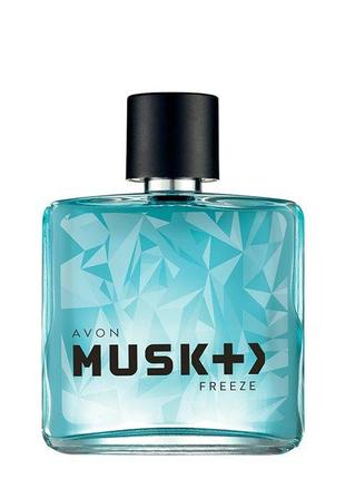 Musk Freeze + Туалетная вода для Него (75 мл) Avon Маск Фриз Э...