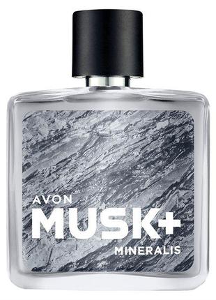 Musk Mineralis + Туалетная вода для Него (75 мл) Avon Маск Мин...
