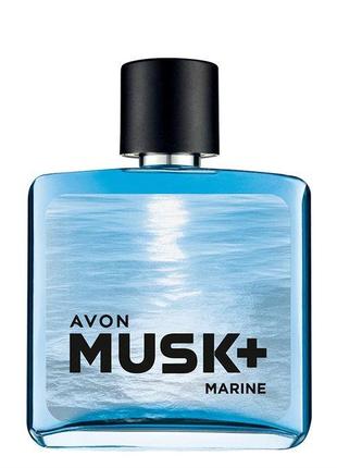 Musk Marine + Туалетная вода для Него (75 мл) Avon Маск Марине...