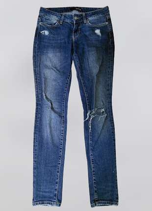 💙💙💙стильні жіночі рвані, звужені джинси guess💙💙💙