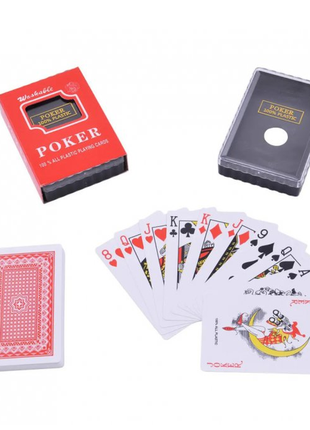 Карти гральні для покеру покерні карти покер карти poker 54 шт