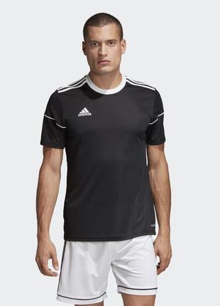 Мужская черная спортивная футболка adidas адидас оригинал