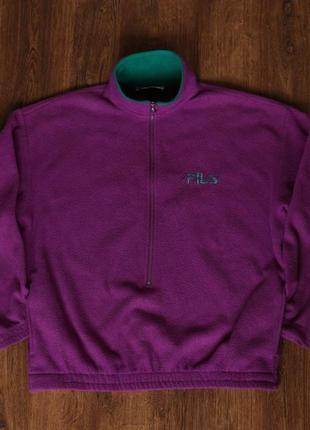 Винтажный флис fila magic line vintage fleece 1991