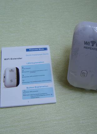 Wi-Fi Репитер , Беспроводной повторитель Wi-Fi, 300 Мбит/с