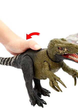 Игрушка динозавр Юрского периода Оркораптор со звуком рева