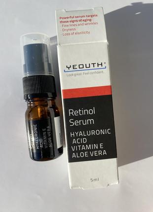 Ретиноловая сыворотка с гиалуроновой кислотой yeouth retinol s...