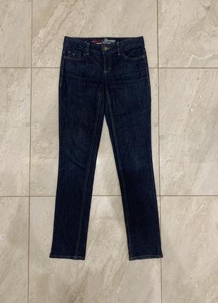 Женские джинсы tommy hilfiger классические брюки синие