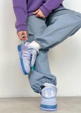 Ad forum low x bad bunny light blue