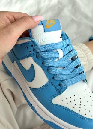 Nike dunk low blue | кросівки nike