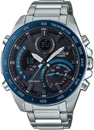 Годинник Casio ECB-900DB-1BER Edifice. Сріблястий