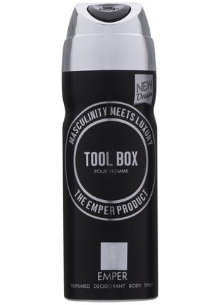 Tool Box Emper 200мл. Дезодорант чоловічий Емпер Тул Бокс