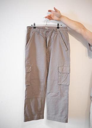 Карго джинсы штаны гранж y2k мужские женские унисекс