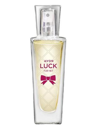 Парфюмерная вода avon luck для нее, 30 мл.