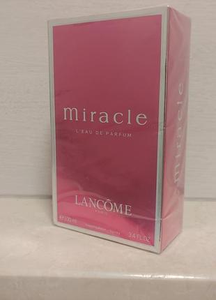 Lancôme miracle 100 мл. оригинал. парфюмерная вода духи парфюм...