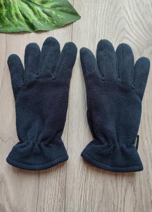 Теплые флисовые перчатки варежки на мальчика 7-10 лет