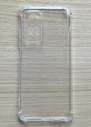 Xiaomi Mi 10T чехол с бортиками прозрачный силиконовый AirBag