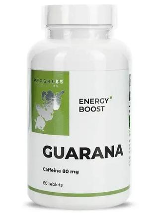 Енергетик гуарана Progress Nutrition Guarana Extract 200 mg wi...