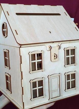 Будиночок-скринька нефарбований
