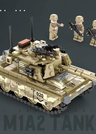 Конструктор складная модель тяжелого танка Хаммер из 432 деталей