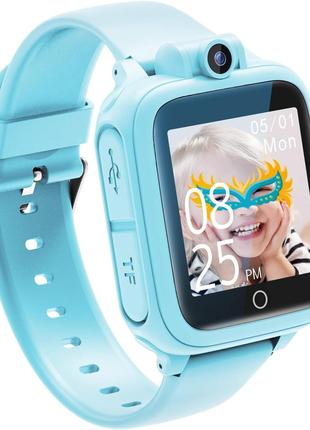 Детские смарт часы Awatty Smartwatch Children Черные