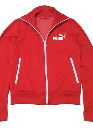Жіноча спортивна кофта куртка puma red white