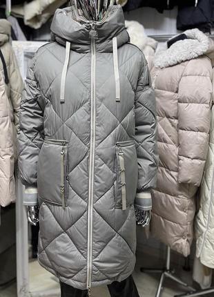 Пуховик, пальто зимнее женское, теплая куртка женская