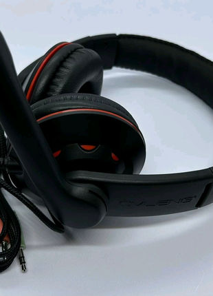 Ігрові навушники з мікрофоном Ovleng X5 Black