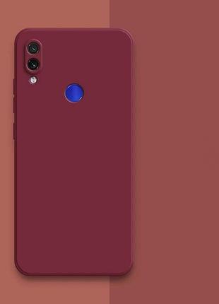 Силиконовый чехол защита камеры для Xiaomi Redmi Note 7 бордов...