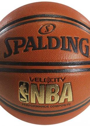 Мяч баскетбольный Spalding TF Velocity Orange Оранжевый 7 (769...