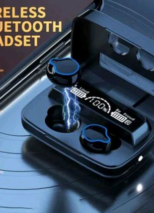 Навушники ігрові бездротові M9 з підсвічуванням, Hi-Fi звук з шум