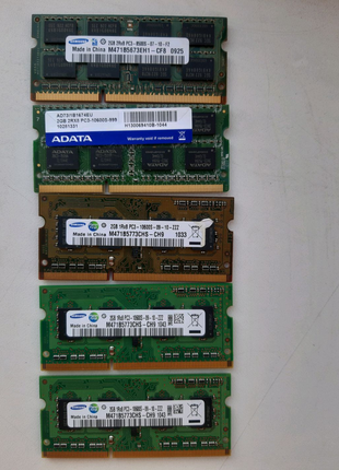 Оперативна пам'ять ddr3 2gb для ноутбука