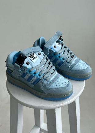 Кроссовки adidas forum “bad bunny” blue