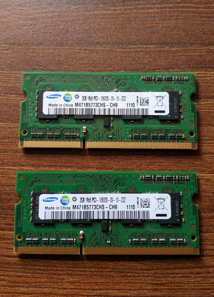 Пам'ять ноутбук DDR3 2Gb