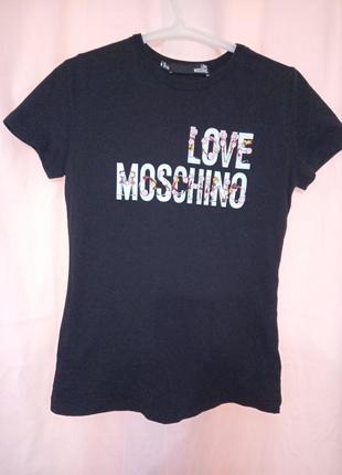 Футболка love moschino.