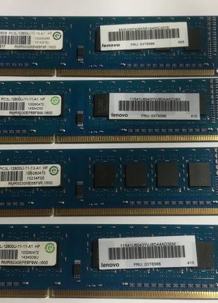 Ramaxel DDR3L 4x4Gb(16Gb) 1600MHz PC3L-12800 1R8 CL11