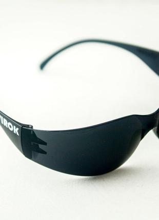 Очки защитные затемненные покрытия от пота царапин VIROK-82V105
