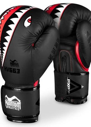 Боксерские перчатки phantom fight squad schwarz black 14 унций