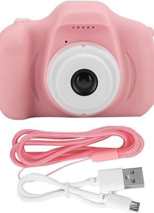 Фотоаппарат детский FastUU дисплеем и видеофункцией цвет розовый
