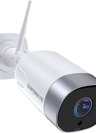 Камера видеонаблюдения внешняя SUPEREYE 1080P Wi-Fi, водонепро...