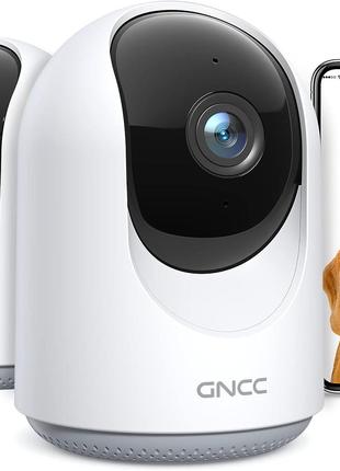 Камера видеонаблюдения поворотная Wi-Fi GNCC (2 шт.)