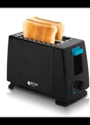 Тостер на 2 тости 1000 Вт 2 Slice Toaster BITEK BT-263