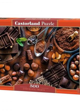 Пазлы "Шоколадные сладости", 500 элементов