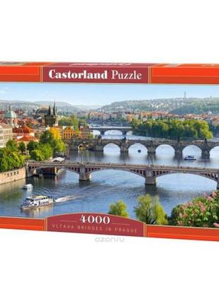 Пазлы "Мосты над Влтавой, Чехия" (4000 элементов)