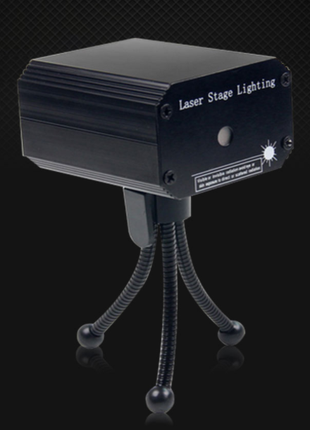 Портативный проектор лазерных лучей
