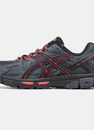 Мужские кроссовки Asics Gel-Kahana 8 Black Red, красно-черные ...