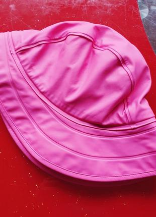 Lindex розовая шляпа от дождя панама дождевик девочке  3-8 л 5...