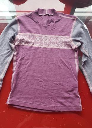 Janus норвегия термо футболка с длинным рукавом
девочке 7-8 л ...