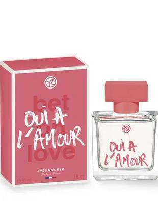 Парфумована вода oui à l’amour

30 мл yves rocher