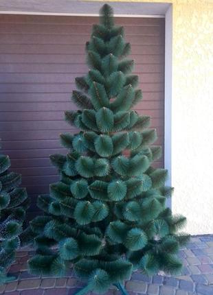 Сосна зеленая 1.5м искусственная новогодняя праздничная елка